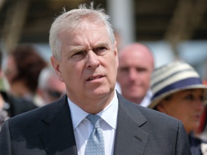 HARROGATE, ENGLAND - JULY 11: HRH Prince Andrew, Duke of York visits the Showground on the final day of the 161st Great Yorkshire Show on July 11, 2019 in Harrogate, England. Organiser’s of the show this year have revealed that overall entries for the three-day show are higher than in …