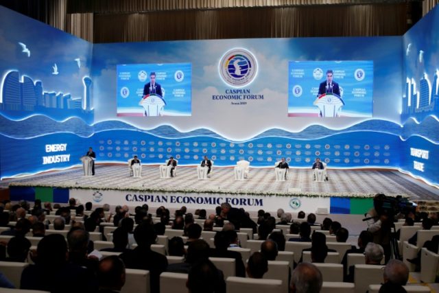 Turkmen leader attends first diplomatic event since death rumours