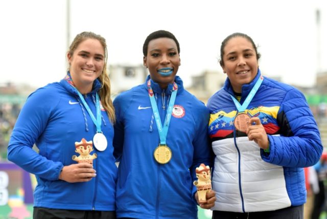 US gold medallists at Pan American Games face sanctions over anti-Trump podium protests