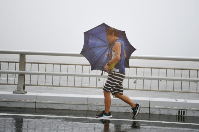 Japan braces for powerful storm at peak holiday period