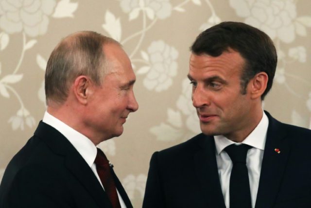 Macron seeks Ukraine progress from Putin in rare pre-G7 talks