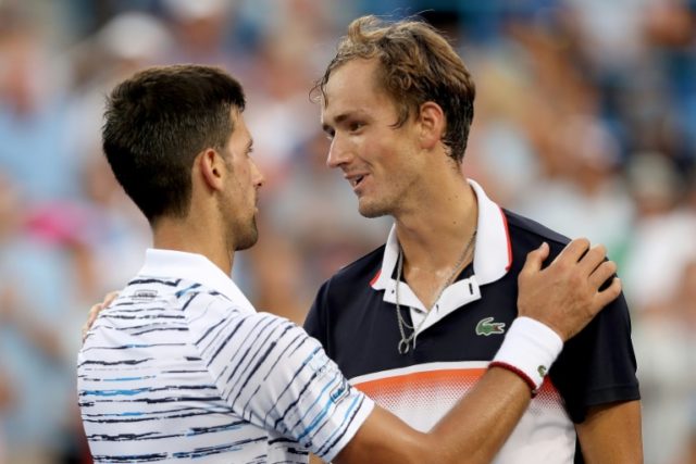 Djokovic dumped as Medvedev sets up Cincy final with Goffin