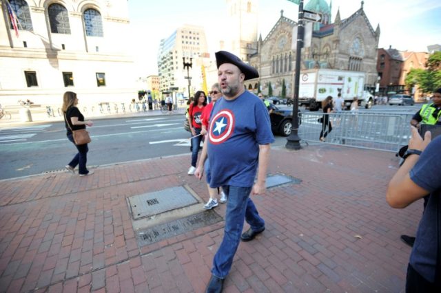 Pro-Trump 'Straight Pride' and counter-protesters face off in Boston