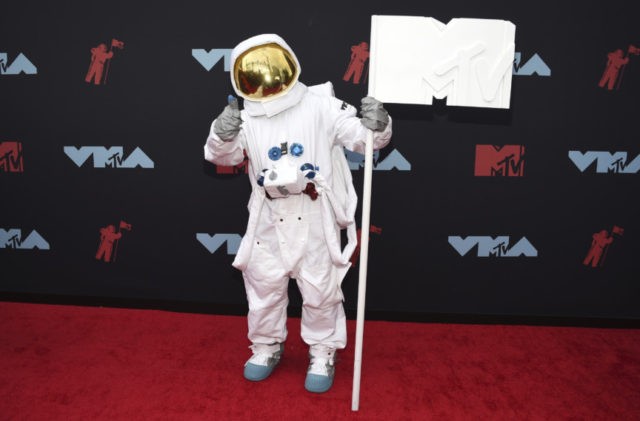 2019 MTV Video Music Awards Arrivals MTV Moon Man MTV Moon Man arrives at the MTV Video Music Awards at the Prudential Center on Monday, Aug. 26, 2019, in Newark, N.J. (Photo by Evan Agostini/Invision/AP) The Associated Press