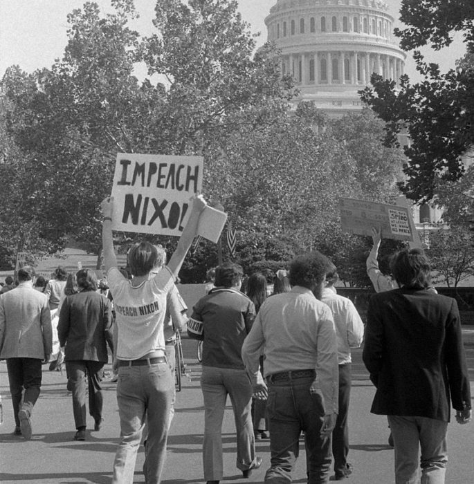 Impeach Nixon sign