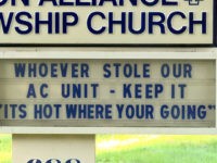 AC Unit Sign