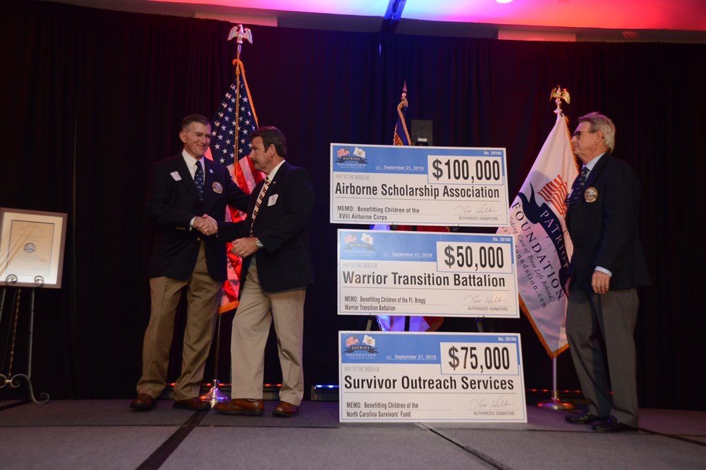 The Patriot Foundation: Rewarding achievement and honoring the men and women who serve their country (Picture courtesy Jason Criss Howk)