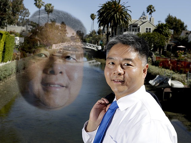 In this Thursday, May 3, 2018, photo, U.S. Rep. Ted Lieu, D-California, poses for a pictur