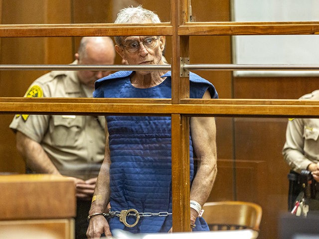 Edward Buck appears in Los Angeles Superior Court, Thursday, Sept. 19, 2019, in Los Angeles. The prominent LGBTQ political activist was arrested Tuesday and charged with operating a drug house and providing methamphetamine to a 37-year-old man who overdosed on Sept. 11, but survived, officials said. Two other men have …