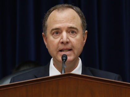 House Intelligence Committee Chairman, Rep. Adam Schiff, D-Calif., speaks before Acting Director of National Intelligence Joseph Maguire testifies before the House Intelligence Committee on Capitol Hill in Washington, Thursday, Sept. 26, 2019. (AP Photo/Pablo Martinez Monsivais)