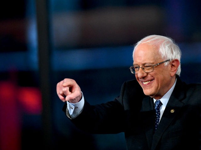 Democratic presidential candidate, U.S. Sen. Bernie Sanders (I-VT) participates in a FOX N