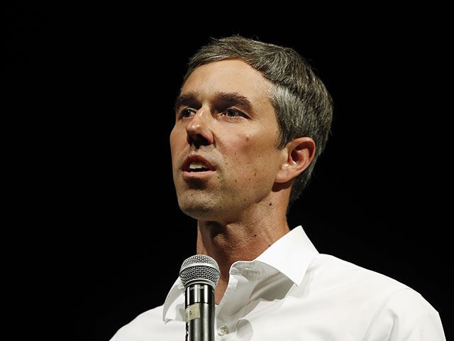 Democratic presidential candidate former Texas Rep. Beto O'Rourke speaks during a Town Hall event at Tufts University Thursday, Sept. 5, 2019, in Medford, Mass. (AP Photo/Winslow Townson)