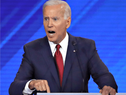 HOUSTON, TEXAS - SEPTEMBER 12: Democratic presidential candidate former Vice President Joe