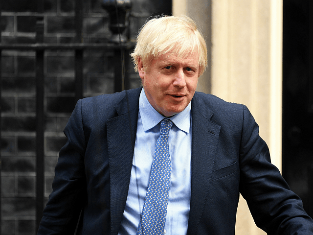 LONDON, ENGLAND - SEPTEMBER 4: British Prime Minister Boris Johnson leaves after a cabinet