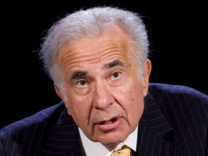 In this Oct. 11, 2007 file photo, activist investor Carl Icahn speaks at the World Busines