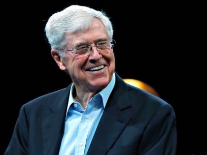FILE - This June 29, 2019, file photo show Charles Koch, chief executive officer of Koch I