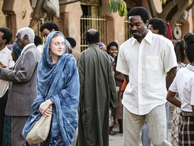 Dakota Fanning and Yahya Abdul-Mateen II in Sweetness in the Belly (2019)