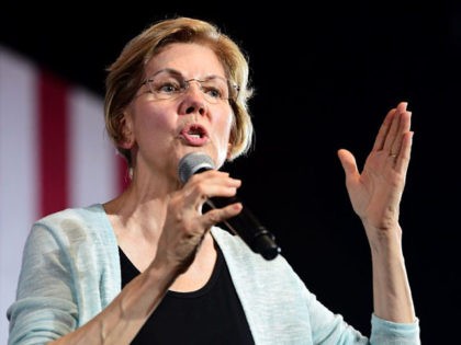 2020 Democratic Presidential hopeful Senator Elizabeth Warren hosts a town hall at the Shr