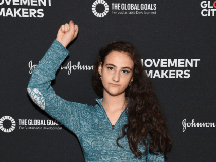 The Zero Hour Movement Founder & President Jamie Margolin attends Global Citizen - Movement Makers at The Times Center on September 25, 2018 in New York City. (Photo by Noam Galai/Getty Images for Global Citizen)