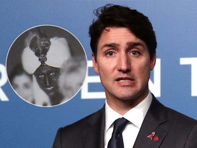 Canada's Prime Minister Justin Trudeau delivers a press conference, on the second day of t