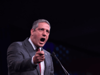 2020 US Democratic Presidential hopeful Representative for Ohio's 13th congressional district Tim Ryan speaks on-stage during the Democratic National Committee's summer meeting in San Francisco, California on August 23, 2019. (Photo by JOSH EDELSON / AFP) (Photo credit should read JOSH EDELSON/AFP/Getty Images)