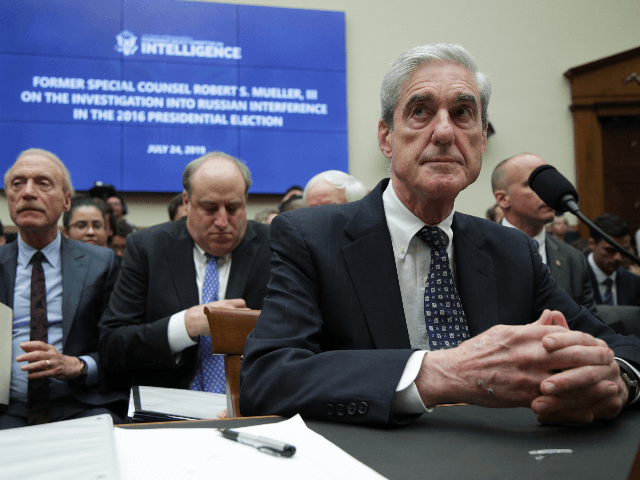 Former Special Counsel Robert Mueller testifies before the House Intelligence Committee ab