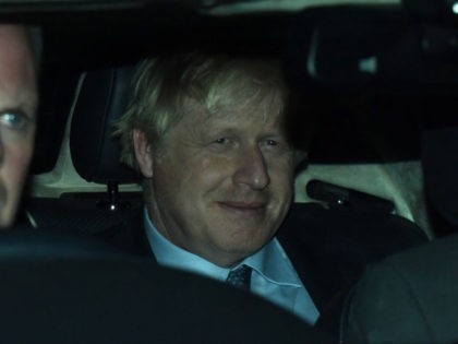 LONDON, ENGLAND - SEPTEMBER 04: British Prime Minister Boris Johnson is seen leaving Parli