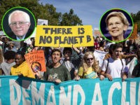 WASHINGTON, DC - SEPTEMBER 20: Activists gather in John Marshall Park for the Global Climate Strike protests on September 20, 2019 in Washington, United States. In what could be the largest climate protest in history and inspired by the teenage Swedish activist Greta Thunberg, people around the world are taking …