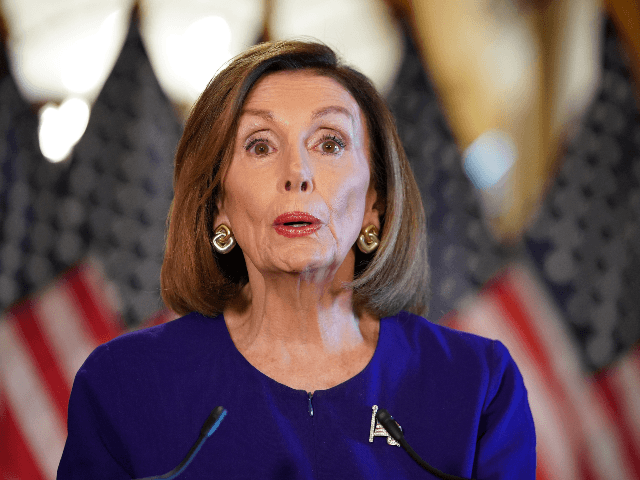 US Speaker of the House Nancy Pelosi, Democrat of California, announces a formal impeachment inquiry of US President Donald Trump on September 24, 2019, in Washington, DC. - Amid mounting allegations of abuse of power by the US president, Pelosi announced the start of the inquiry in the House of …
