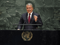 President of Iraq Barham Salih addresses the United Nations General Assembly at UN headquarters on September 25, 2019 in New York City. World leaders from across the globe are gathered at the 74th session of the UN General Assembly, amid crises ranging from climate change to possible conflict between Iran …