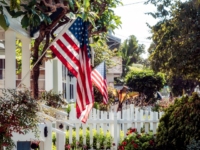 homes with flag