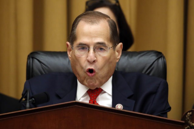 Judiciary Committee Chairman Jerrold Nadler, D-N.Y., gives his opening statement as former
