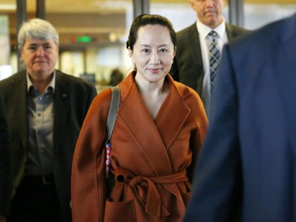 VANCOUVER, BC - SEPTEMBER 23: Huawei Technologies Co. Chief Financial Officer Meng Wanzhou leaves the British Columbia Superior Courts at lunch hour on September 23, 2019 in Vancouver, Canada. Meng was arrested by Canadian authorities last December on fraud charges and faces extradition to the United States. (Photo by Karen …