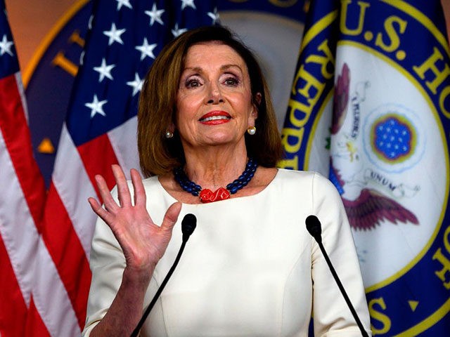 US Speaker of the House Nancy Pelosi talks during her weekly press briefing on Capitol Hill in Washington, DC, on September 26 2019. - The White House engaged in a "cover up" by suppressing a record of President Donald Trump's phone call to Ukraine, now at the center of an …
