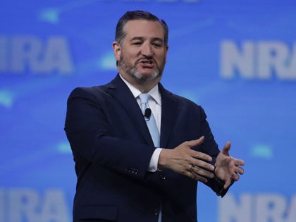 Senator Ted Cruz, R-Tex, speaks at the National Rifle Association Institute for Legislativ