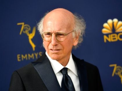 LOS ANGELES, CA - SEPTEMBER 17: Larry David attends the 70th Emmy Awards at Microsoft Theater on September 17, 2018 in Los Angeles, California. (Photo by Matt Winkelmeyer/Getty Images)