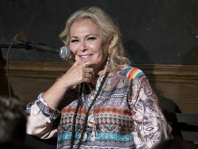 Roseanne Barr takes part in a special event and podcast taping at Stand Up NY, Thursday, J