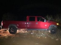 Laredo North Station Border Patrol agents apprehended 12 illegal aliens and recovered a truck reported stolen from North Texas. (Photo: U.S. Border Patrol/Laredo Sector)