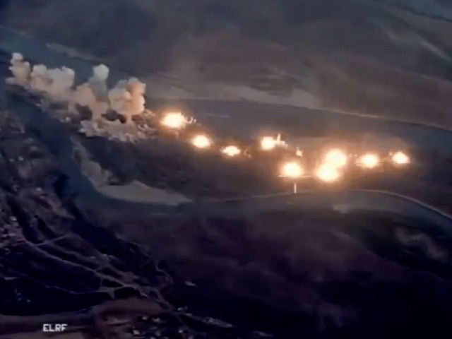 Watch: Islamic State Island Cleared by 80,000 Pounds of U.S. Bombs