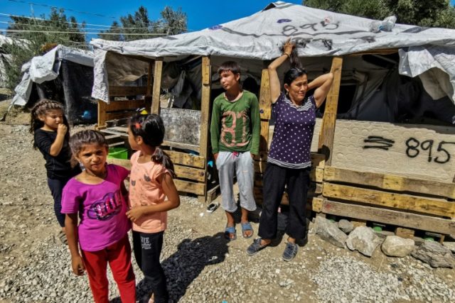 New arrivals push Greek island refugee camp to bursting point