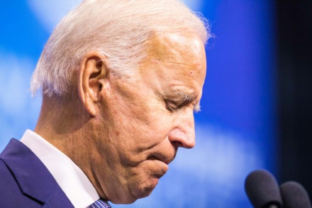 Even as a rival says he is 'declining,' Biden keeps poll lead