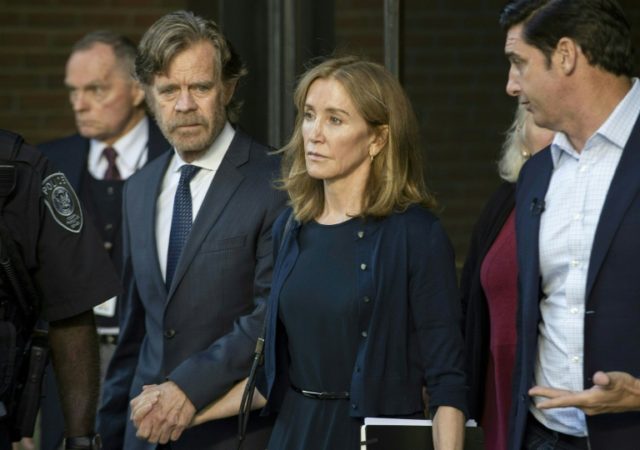 Actress Huffman gets two weeks jail in US college admissions scandal