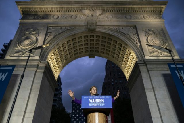A woman with ideas: Warren holds first New York rally