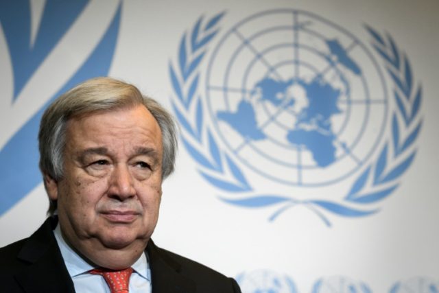 'We are losing the race' on climate catastrophe, warns UN chief