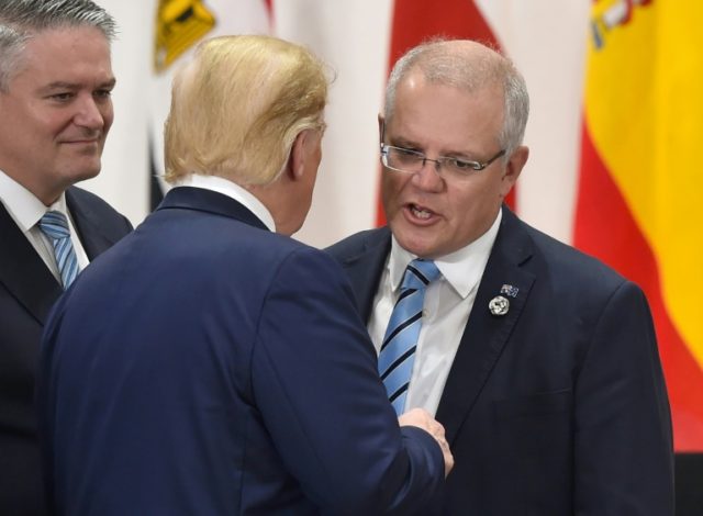 Trump rolls out red carpet for Australia's Morrison
