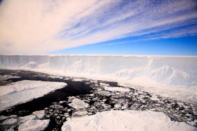 W. Antarctica's crumbling ice sheet to redraw global coastline
