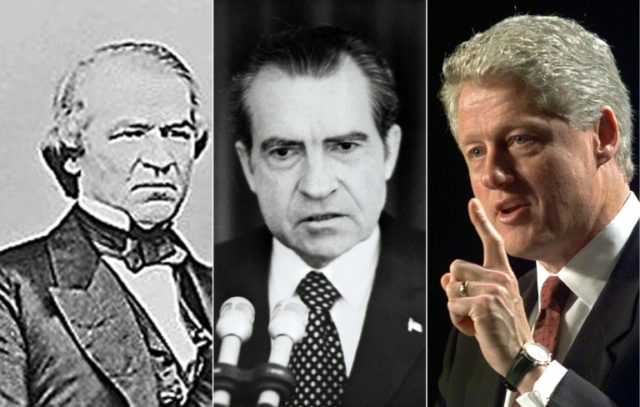 Before Trump, three other US presidents faced impeachment