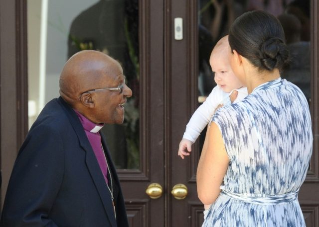 Royal baby Archie meets S.Africa's Archbishop Tutu