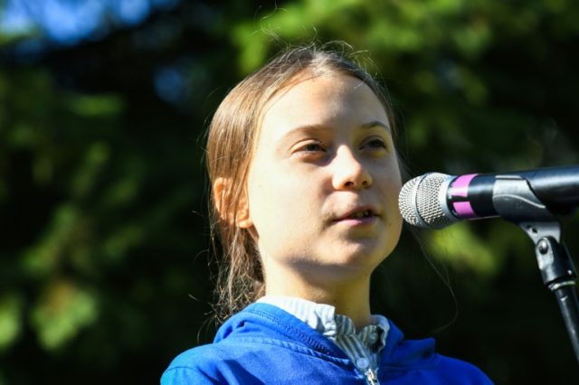 Greta Thunberg marches in Montreal for global climate protests