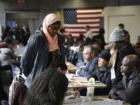 NEW YORK, NY - FEBRUARY 03: Immigrants receive assistance with their U.S. citizenship applications at a Citizenship Now! event on February 3, 2018 in New York City. The event, held by the City University of New York (CUNY), assisted more than 100 U.S. permanent residents or "green card" holders with …